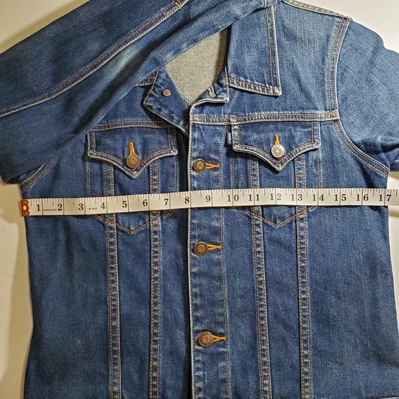 EARL JEAN Vintage 90's Denim Jean Jacket Size Small EUC - Picture 8 of 10
